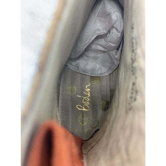 Boden 36 (US Size 5.5) Leather & Calf Hair Animal Print Side Zip Ankle Booties - Picture 5 of 12